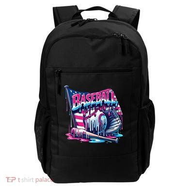 Baseball Drip For Ice Cream Drip Bat Baseball Backpack