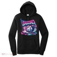 Baseball Drip For Ice Cream Drip Bat Baseball Women's Hoodie thumb 0