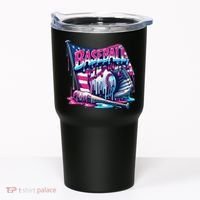 Baseball Drip For Ice Cream Drip Bat Baseball Tumbler thumb 0