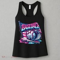 Baseball Drip For Ice Cream Drip Bat Baseball Women's Tank Top thumb 3