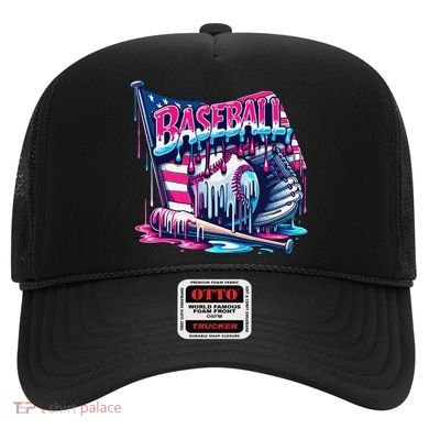 Baseball Drip For Ice Cream Drip Bat Baseball Hat