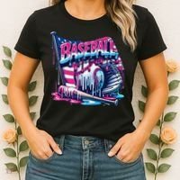 Baseball Drip For Ice Cream Drip Bat Baseball Women's T-Shirt thumb 2