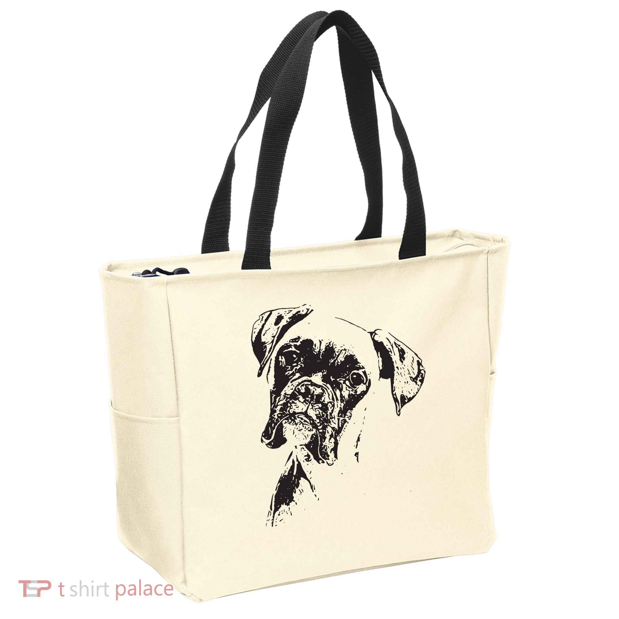 BOXER DOG FACE DOG LOVERS BOXER DOG GIFT Tote Bag