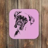 BOXER DOG FACE DOG LOVERS BOXER DOG GIFT Coaster thumb 0