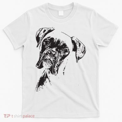 BOXER DOG FACE DOG LOVERS BOXER DOG GIFT T-Shirt
