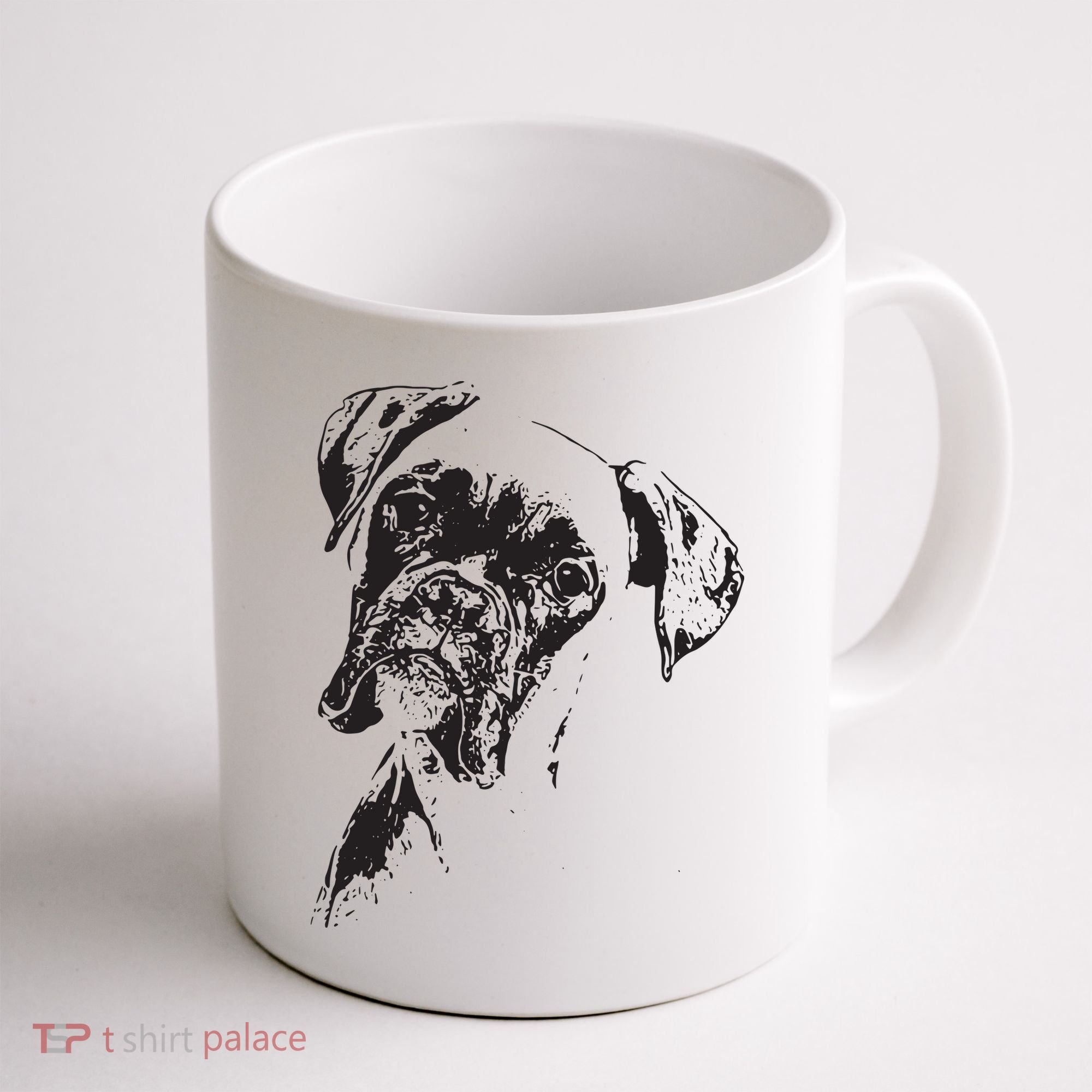 BOXER DOG FACE DOG LOVERS BOXER DOG GIFT Coffee Mug