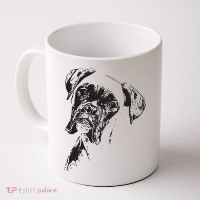 BOXER DOG FACE DOG LOVERS BOXER DOG GIFT Coffee Mug