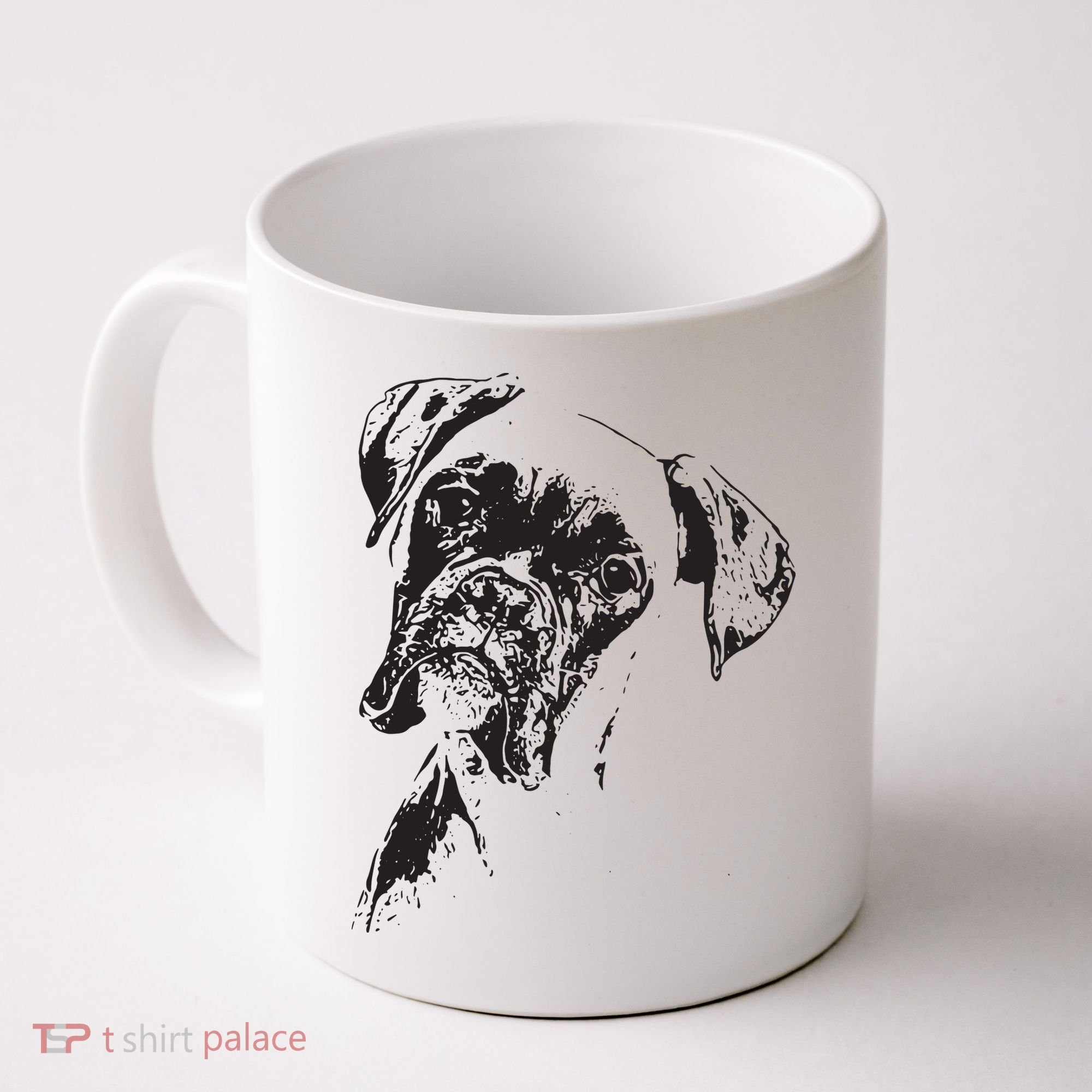 BOXER DOG FACE DOG LOVERS BOXER DOG GIFT Coffee Mug