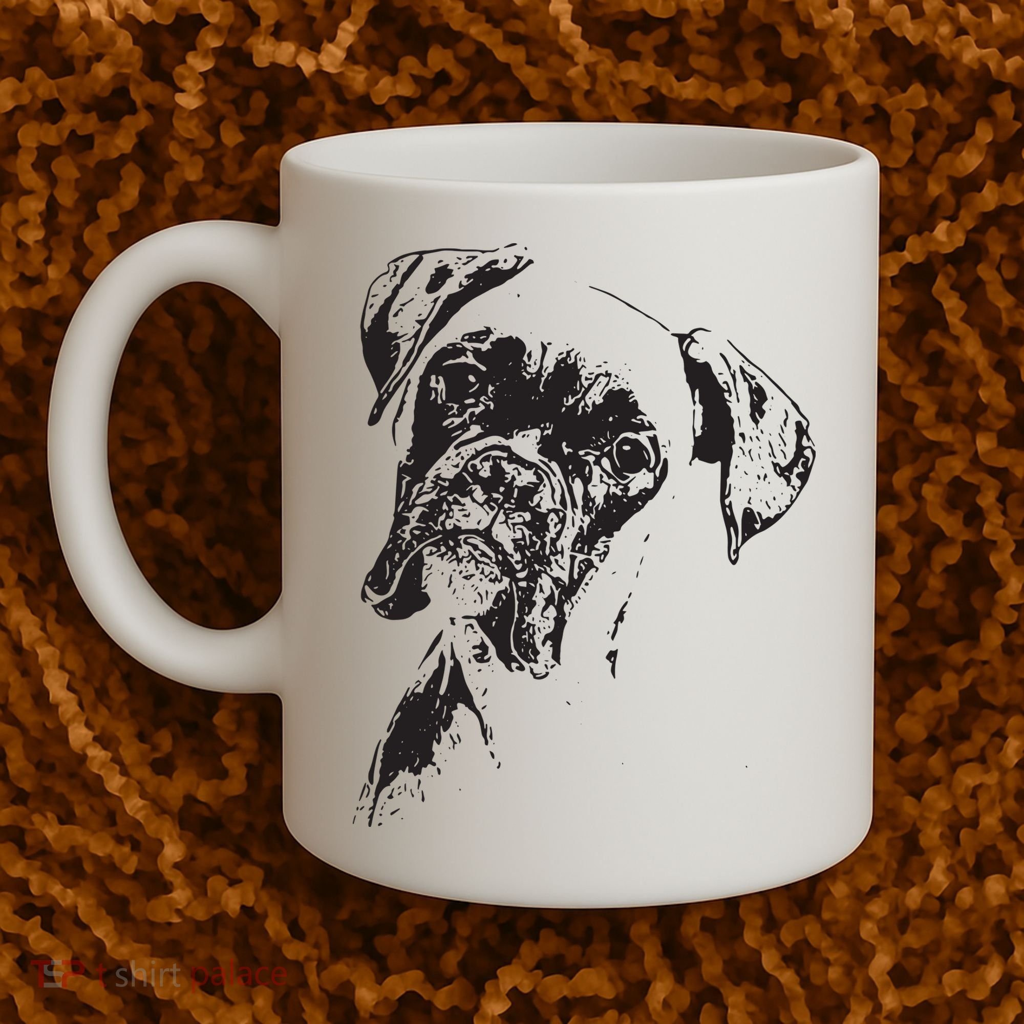 BOXER DOG FACE DOG LOVERS BOXER DOG GIFT Coffee Mug