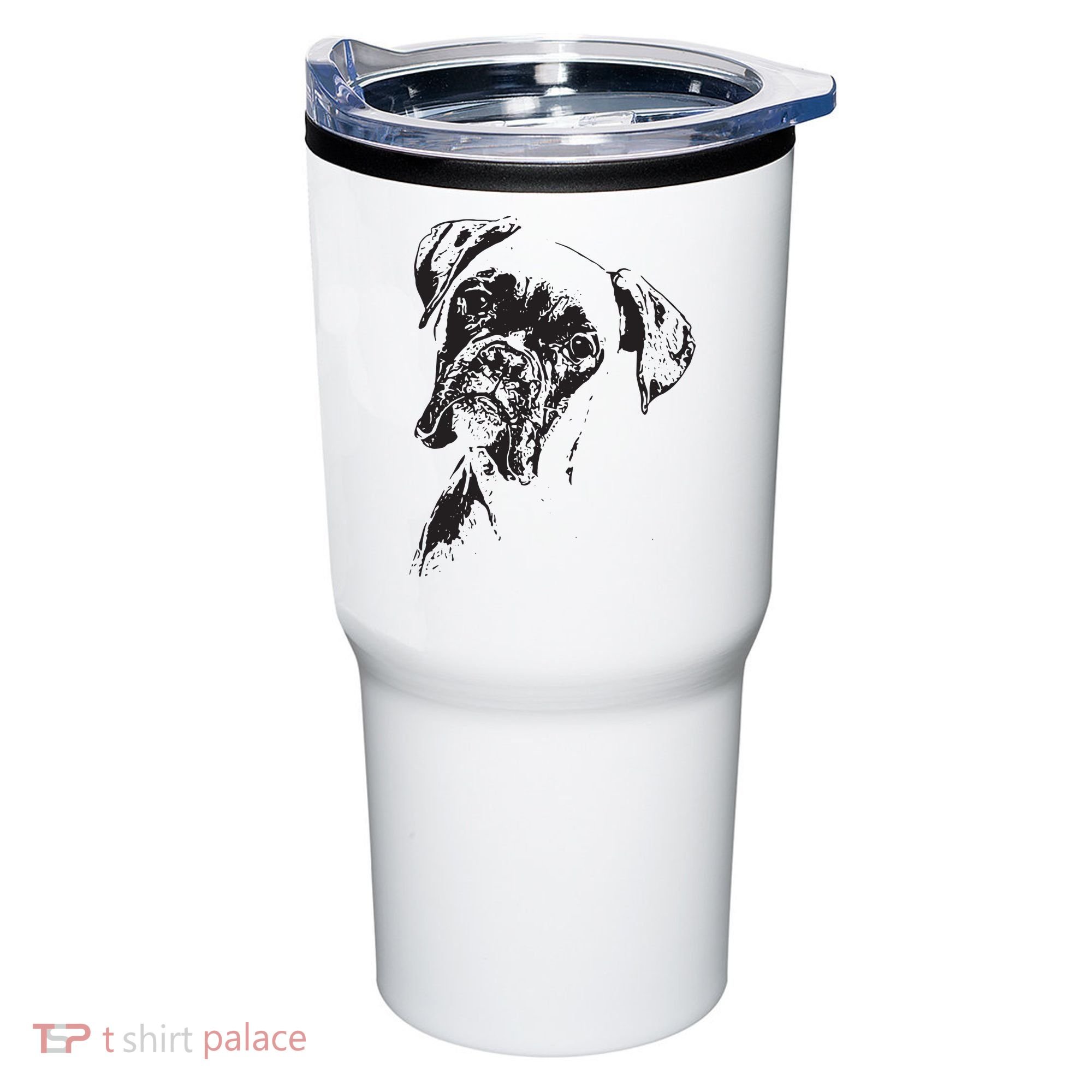 BOXER DOG FACE DOG LOVERS BOXER DOG GIFT Tumbler