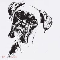 BOXER DOG FACE DOG LOVERS BOXER DOG GIFT Mousepad thumb 1