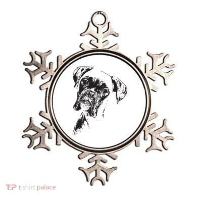 BOXER DOG FACE DOG LOVERS BOXER DOG GIFT Ornament