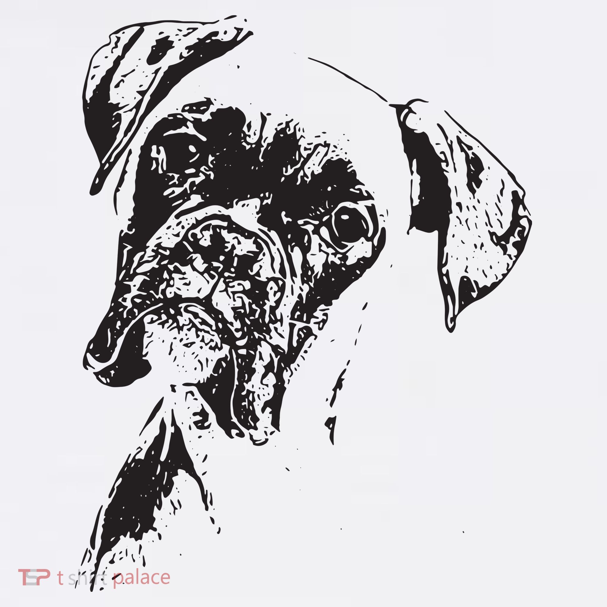 BOXER DOG FACE DOG LOVERS BOXER DOG GIFT Kids Sweatshirt