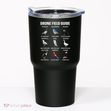 Birds Drone Field Guide They Aren’T Real Tumbler