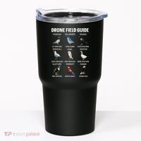 Birds Drone Field Guide They Aren’T Real Tumbler thumb 0