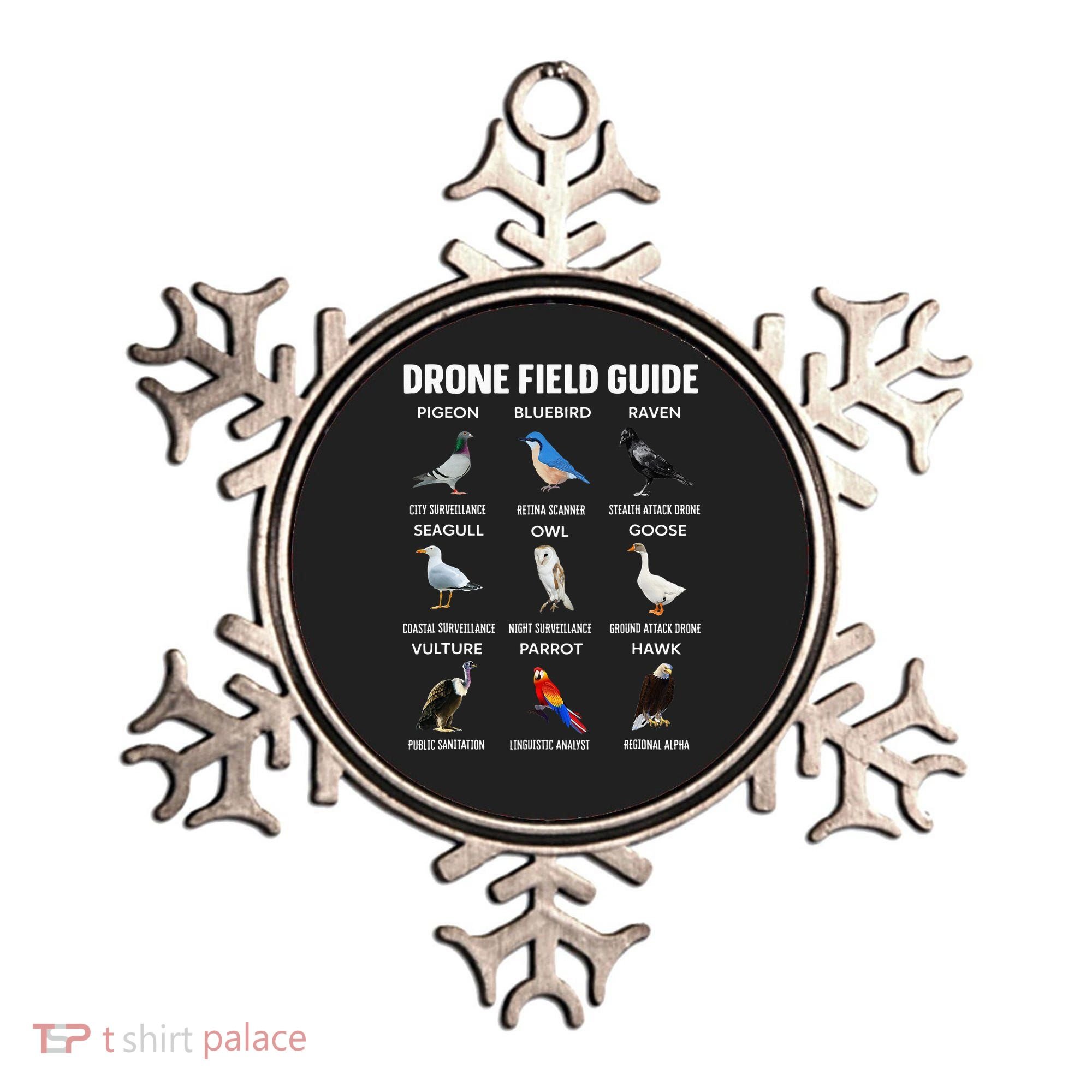 Birds Drone Field Guide They Aren’T Real Ornament