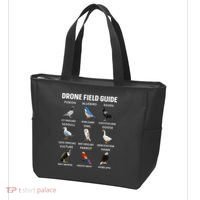 Birds Drone Field Guide They Aren’T Real Tote Bag thumb 3