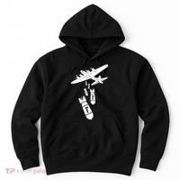 Bomber Dropping F Bombs Funny retro boy Hoodie thumb 0