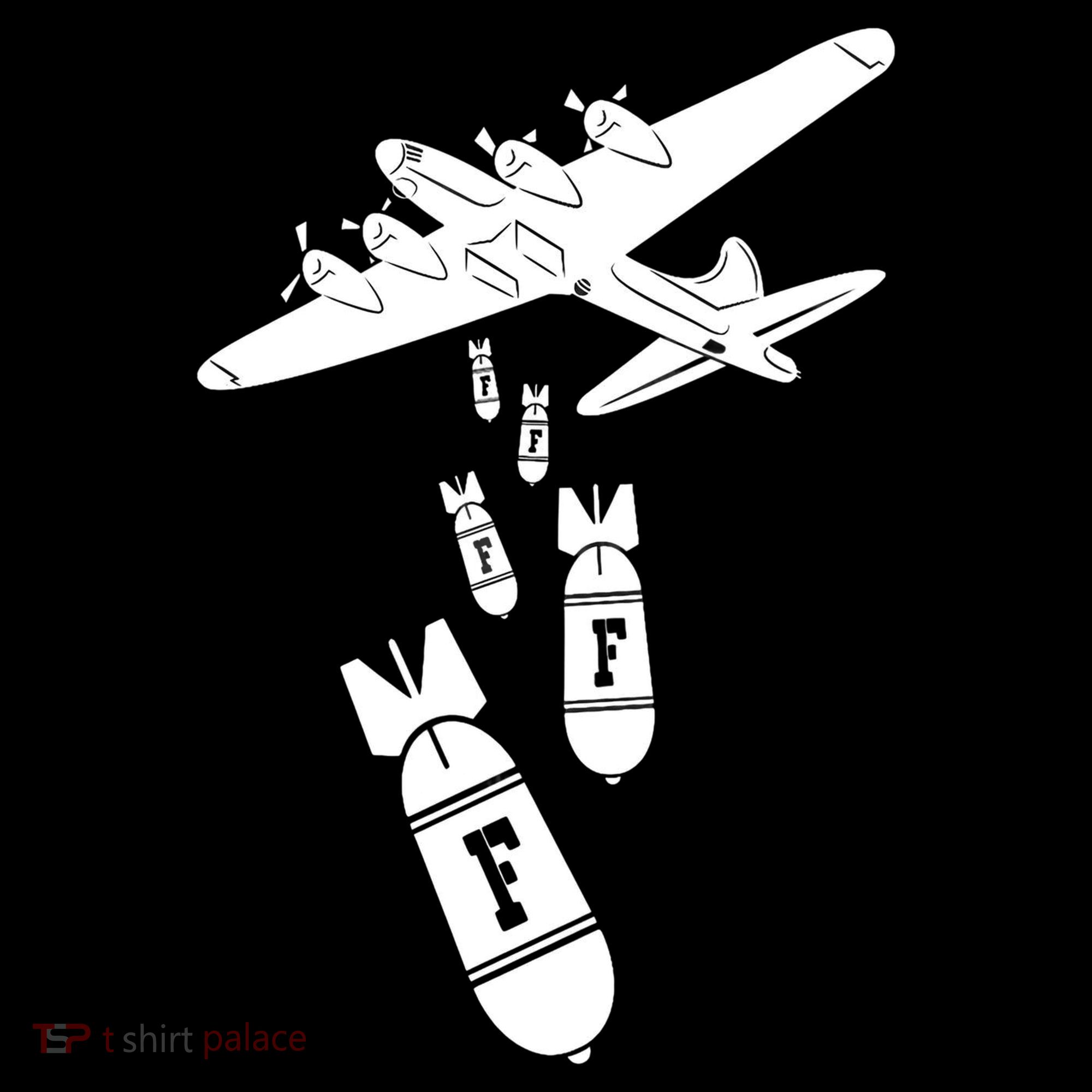 Bomber Dropping F Bombs Funny retro boy Hoodie