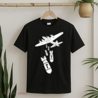 Bomber Dropping F Bombs Funny retro boy T-Shirt thumb 2