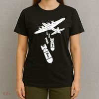 Bomber Dropping F Bombs Funny retro boy T-Shirt thumb 4