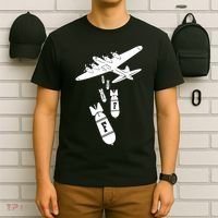 Bomber Dropping F Bombs Funny retro boy T-Shirt thumb 6
