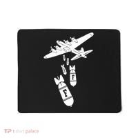 Bomber Dropping F Bombs Funny retro boy Mousepad thumb 0