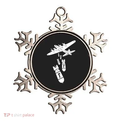 Bomber Dropping F Bombs Funny retro boy Ornament