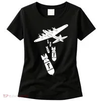 Bomber Dropping F Bombs Funny retro boy Women's T-Shirt thumb 0