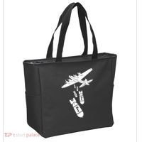 Bomber Dropping F Bombs Funny retro boy Tote Bag thumb 2
