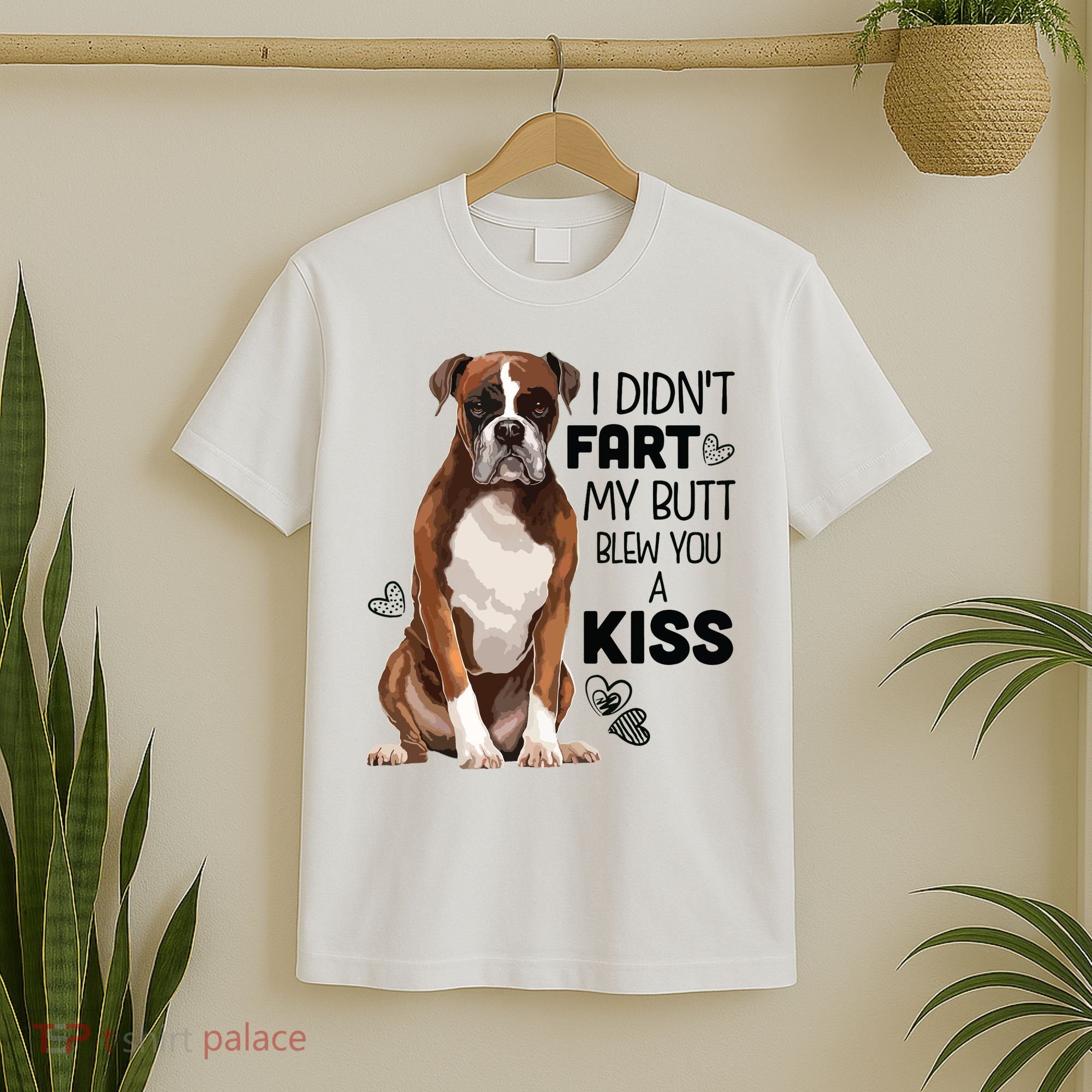 Boxer Dog Funny For Dog Mom Dog Dad Dog Lover Gift T-Shirt
