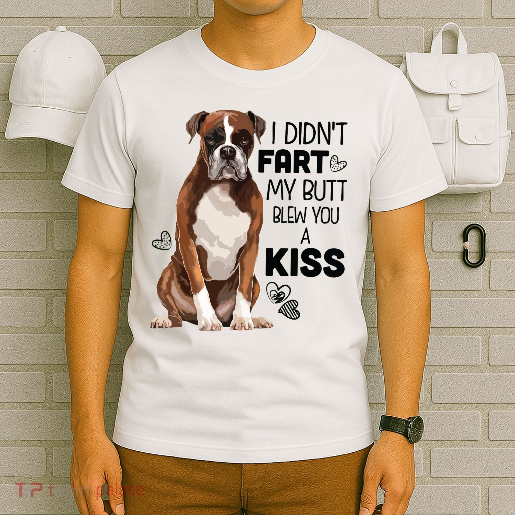 Boxer Dog Funny For Dog Mom Dog Dad Dog Lover Gift T-Shirt