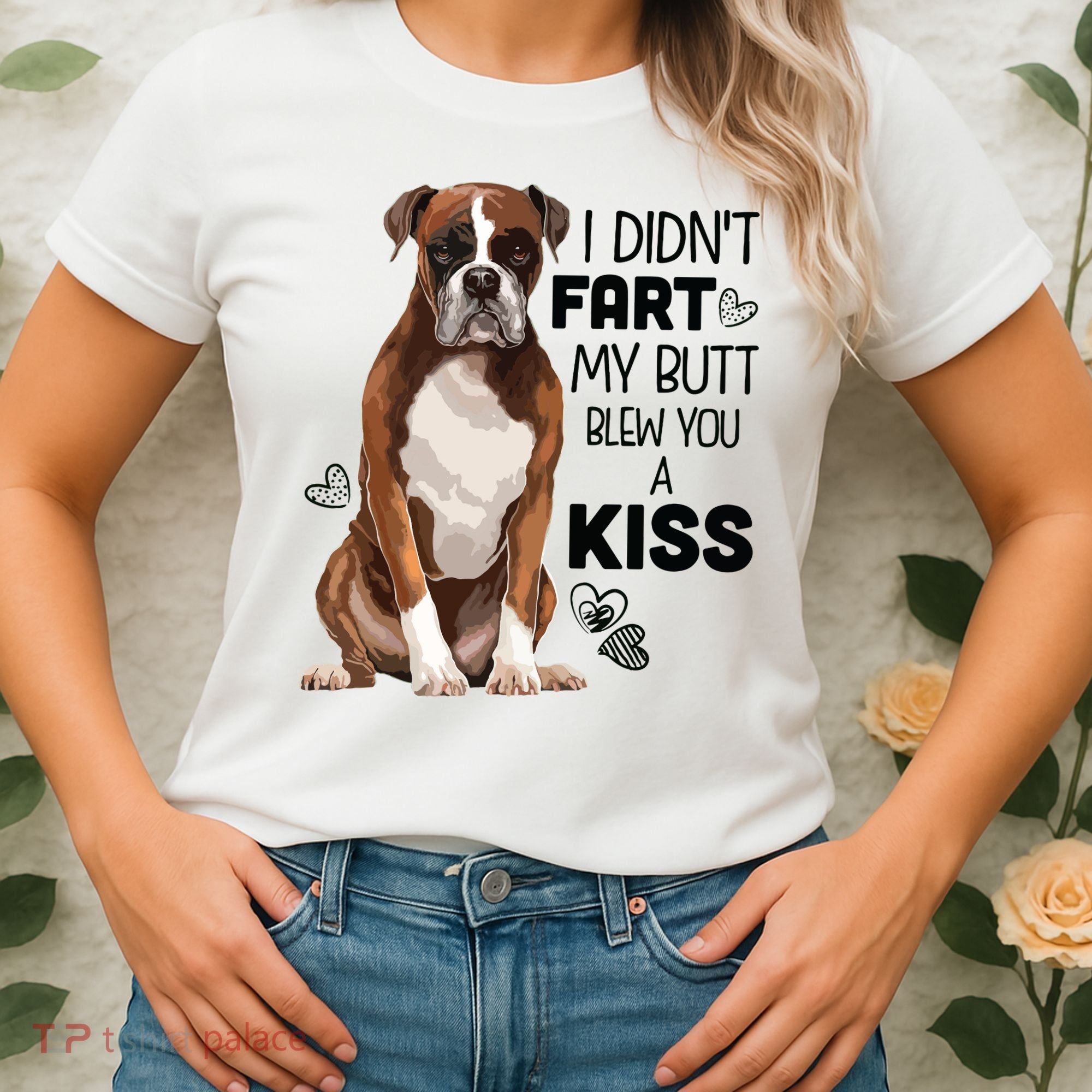 Boxer Dog Funny For Dog Mom Dog Dad Dog Lover Gift Women's T-Shirt