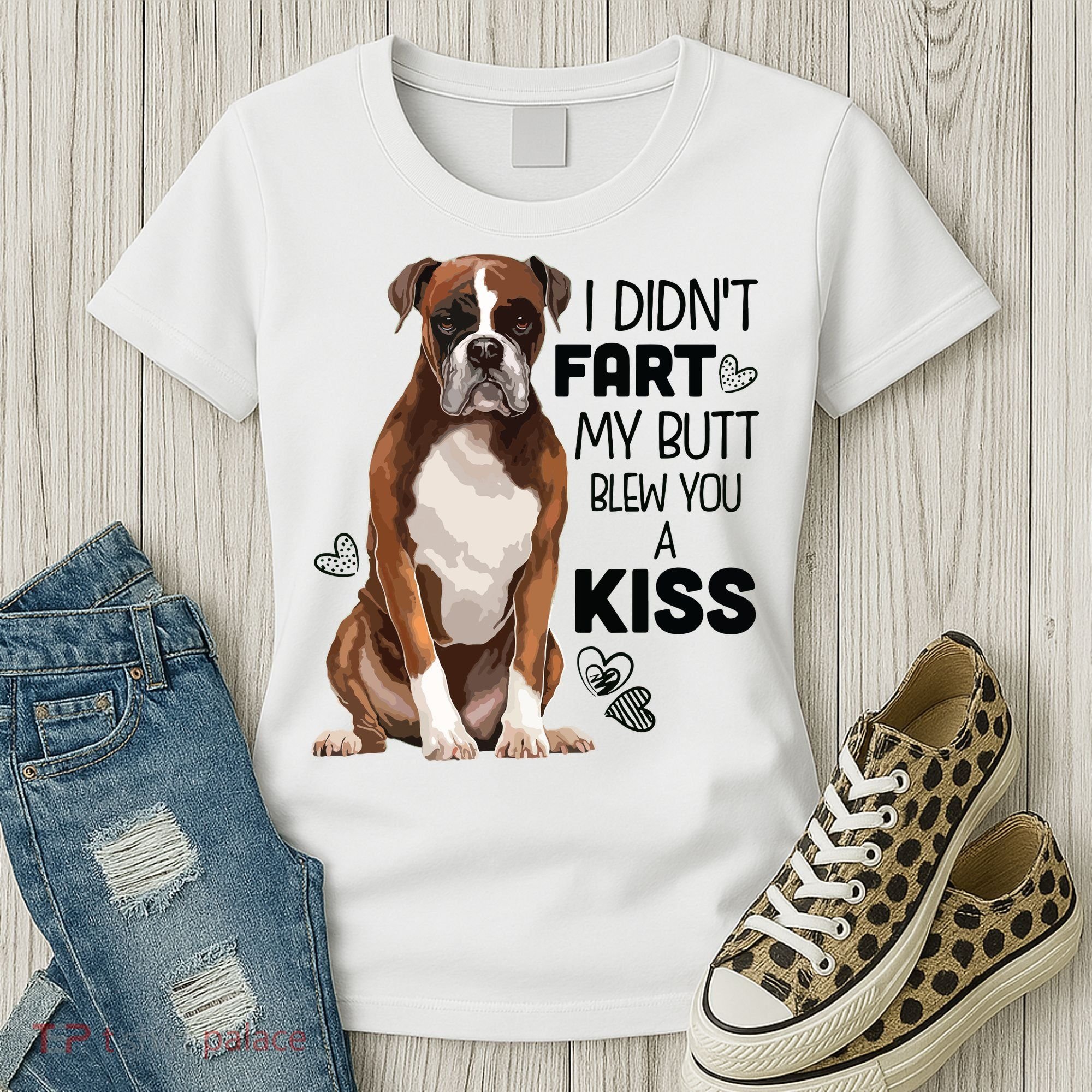 Boxer Dog Funny For Dog Mom Dog Dad Dog Lover Gift Women's T-Shirt