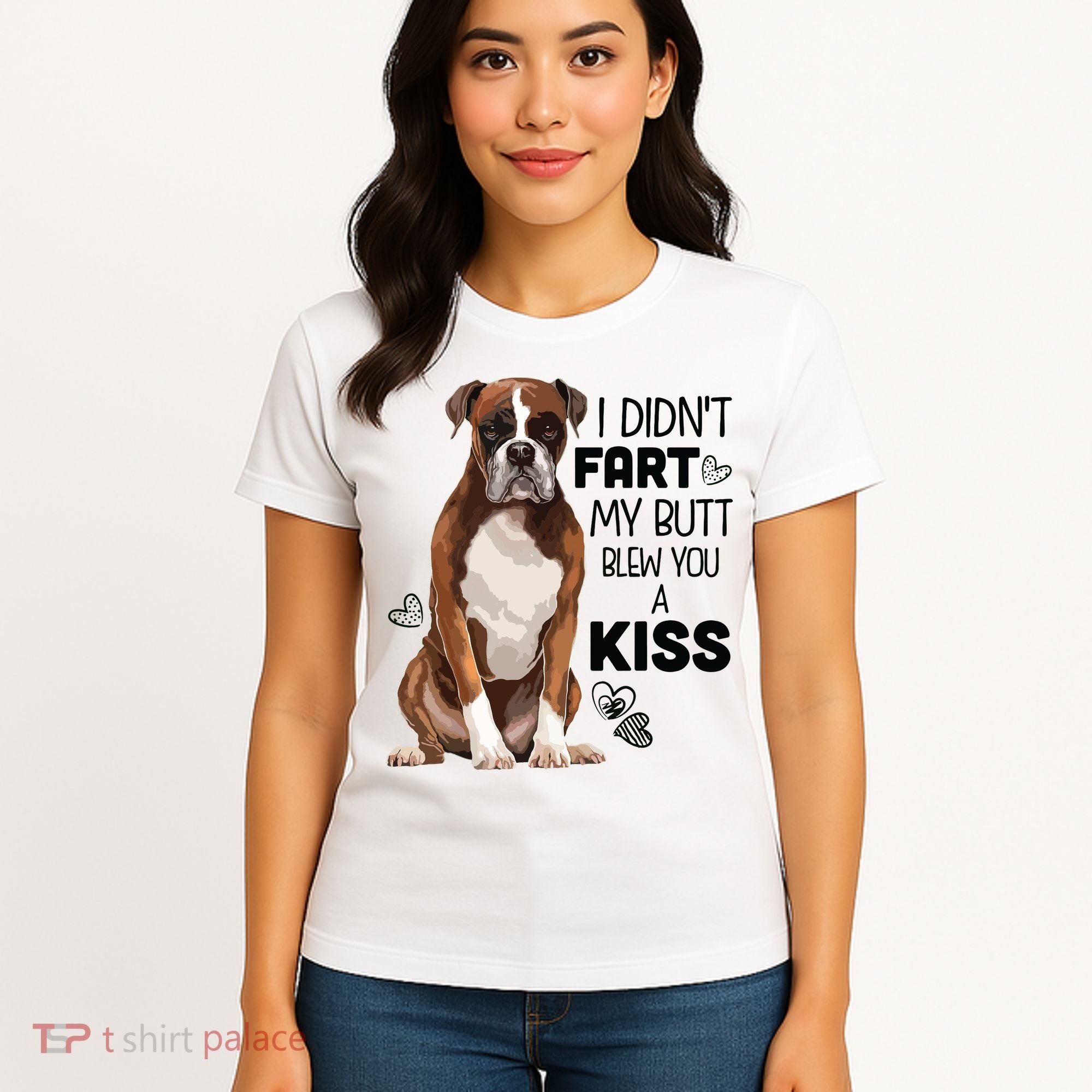 Boxer Dog Funny For Dog Mom Dog Dad Dog Lover Gift Women's T-Shirt