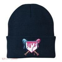 Baseball Drip FIce Cream Drip Baseball Beanie thumb 0