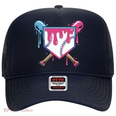 Baseball Drip FIce Cream Drip Baseball Hat
