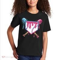 Baseball Drip FIce Cream Drip Baseball Kids T-Shirt thumb 2