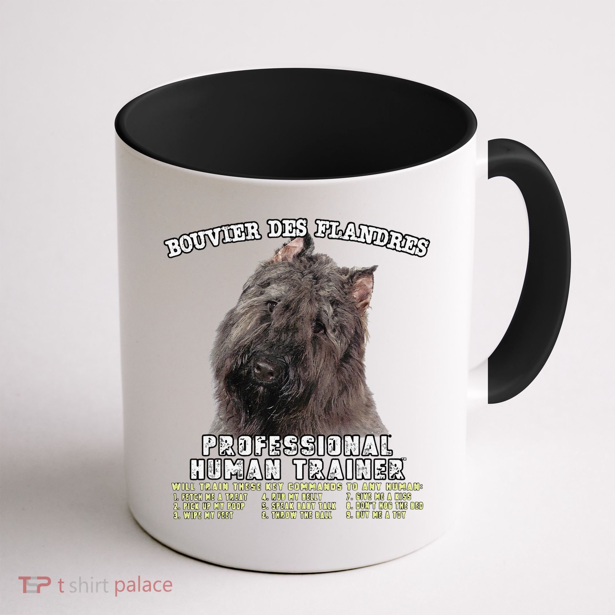 Bouvier Des Flandres Professional Human Trainer Cute Dog Coffee Mug
