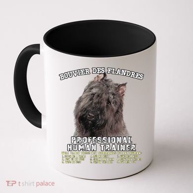 Bouvier Des Flandres Professional Human Trainer Cute Dog Coffee Mug