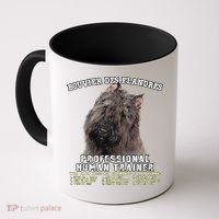 Bouvier Des Flandres Professional Human Trainer Cute Dog Coffee Mug thumb 0