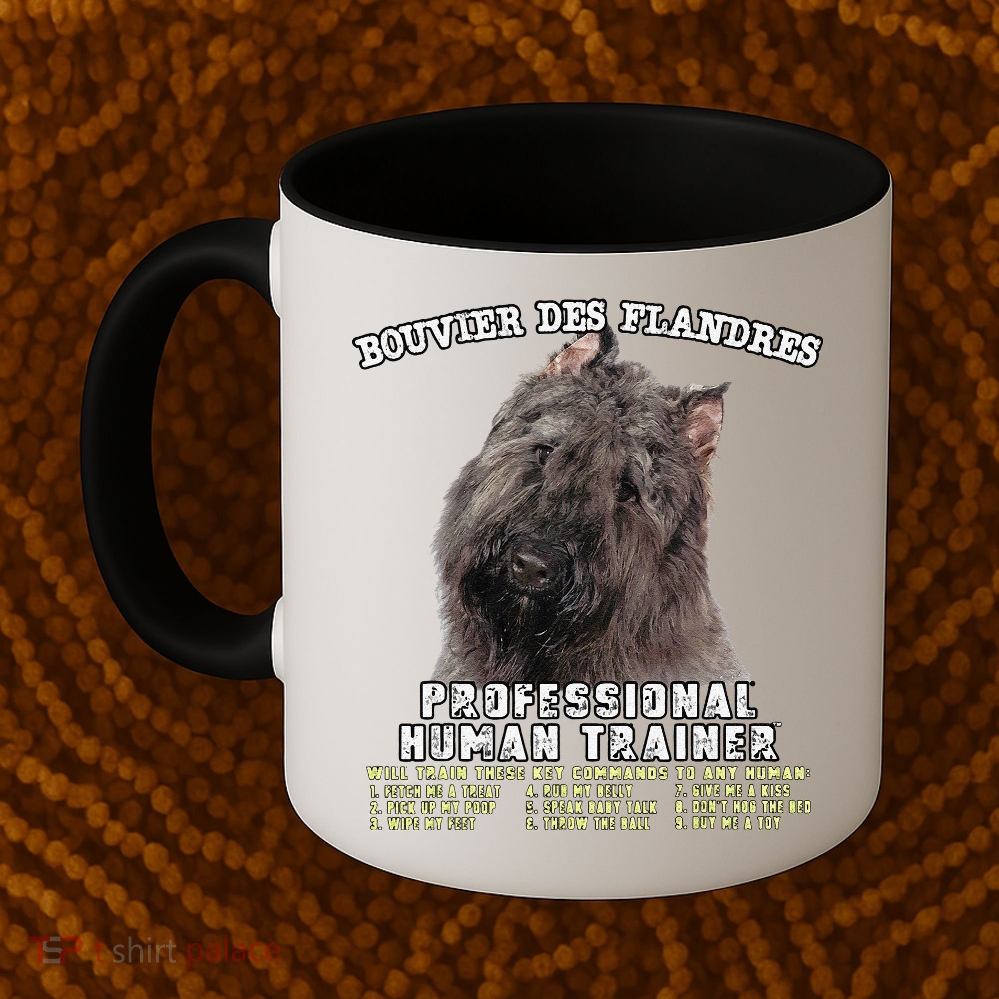 Bouvier Des Flandres Professional Human Trainer Cute Dog Coffee Mug