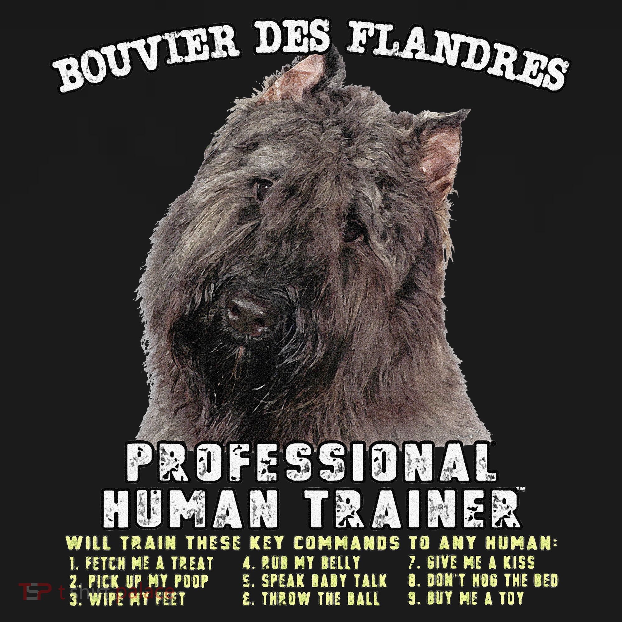 Bouvier Des Flandres Professional Human Trainer Cute Dog Women's Hoodie