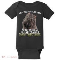 Bouvier Des Flandres Professional Human Trainer Cute Dog Baby Bodysuit thumb 0