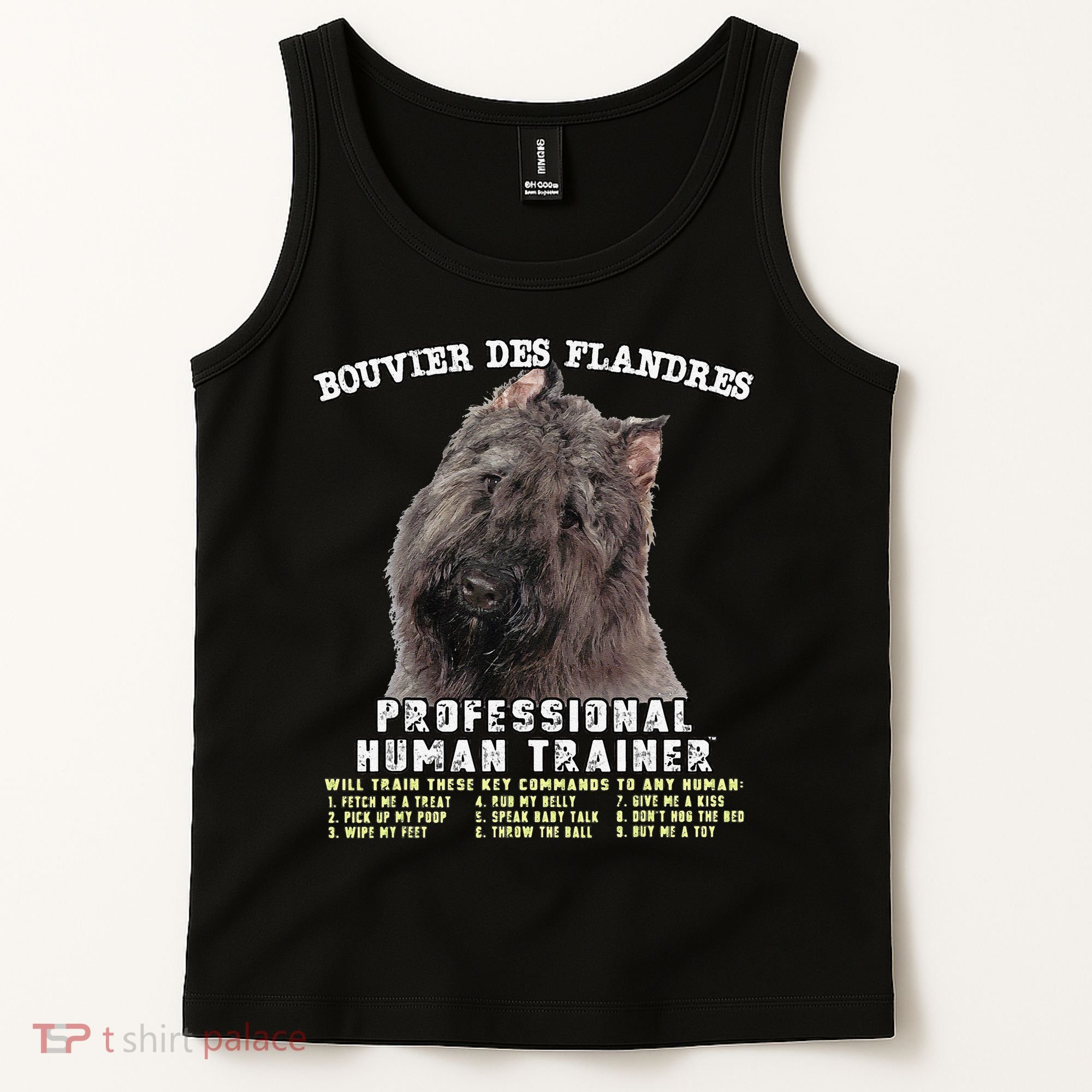 Bouvier Des Flandres Professional Human Trainer Cute Dog Tank Top