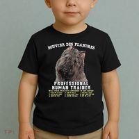 Bouvier Des Flandres Professional Human Trainer Cute Dog Toddler T-Shirt thumb 2
