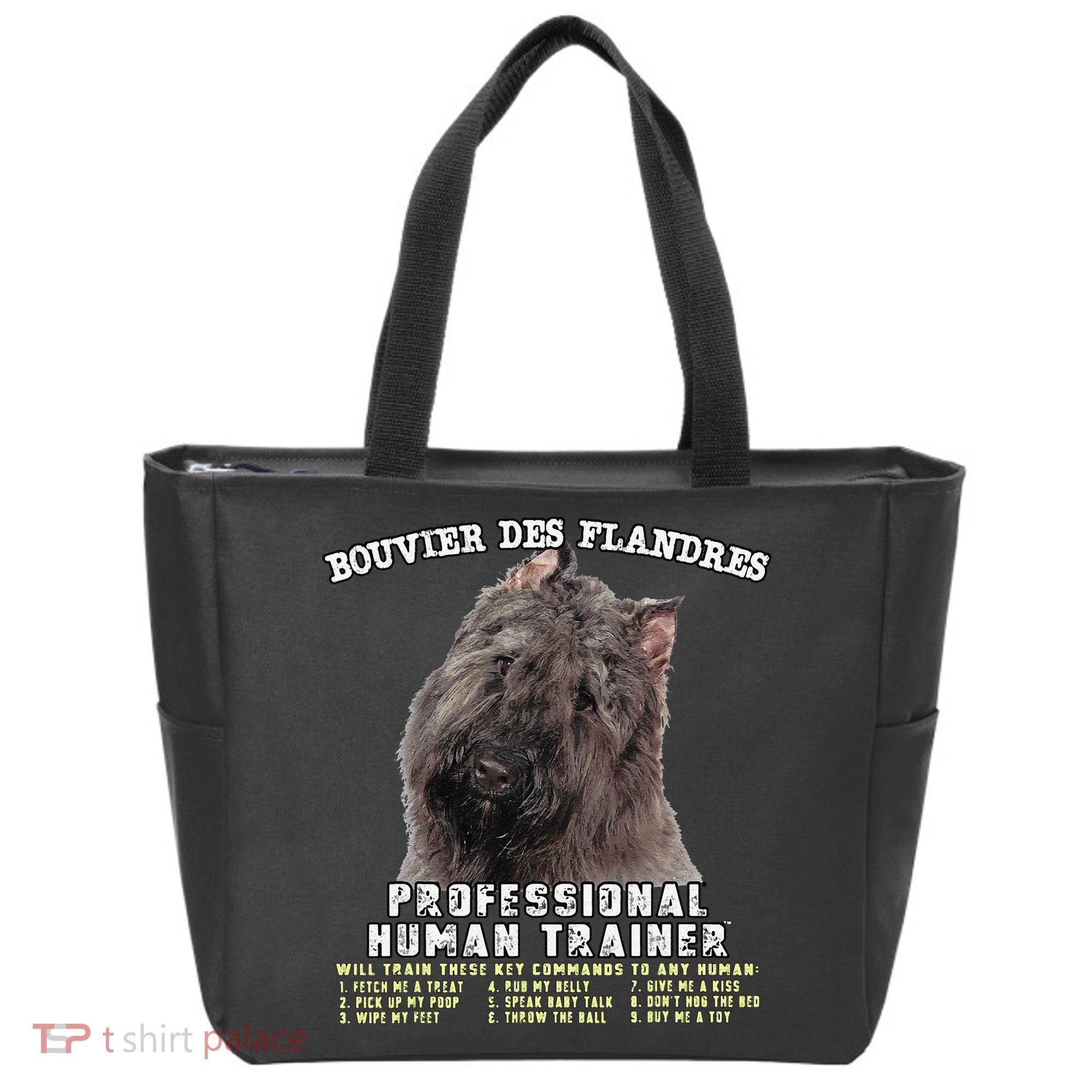 Bouvier Des Flandres Professional Human Trainer Cute Dog Tote Bag