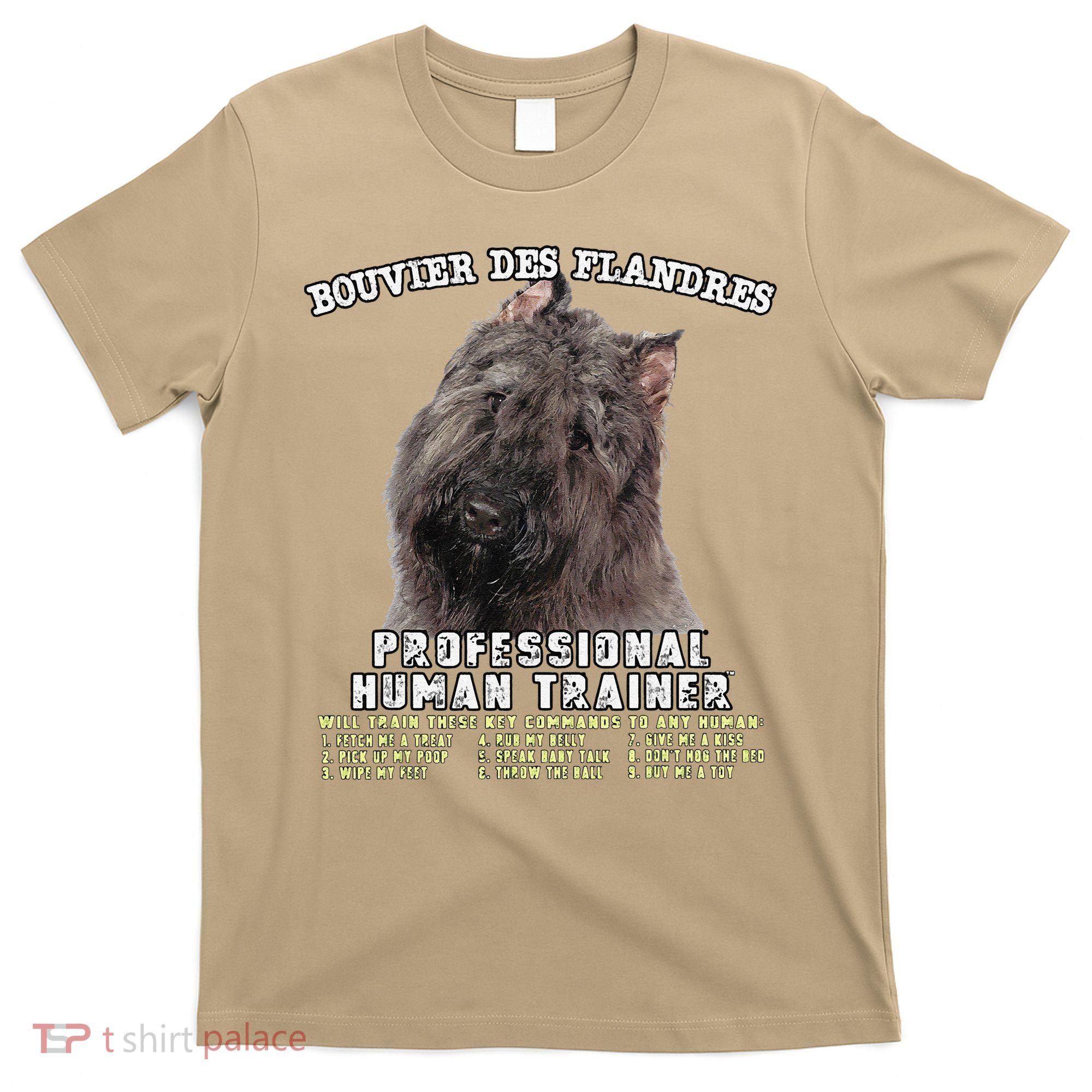 Bouvier Des Flandres Professional Human Trainer Cute Dog T-Shirt
