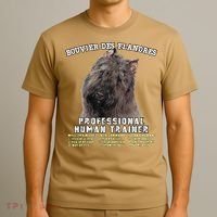 Bouvier Des Flandres Professional Human Trainer Cute Dog T-Shirt thumb 3