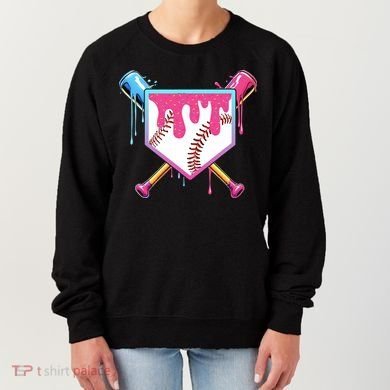 Baseball Drip For Boy Ice Cream Drip Baseball  Women's Sweatshirt